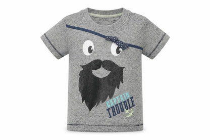 Matalan Boys Grey   Basic T-Shirt Size 12-18 Months