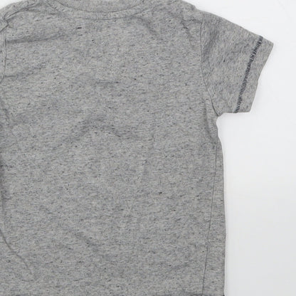 Matalan Boys Grey   Basic T-Shirt Size 12-18 Months