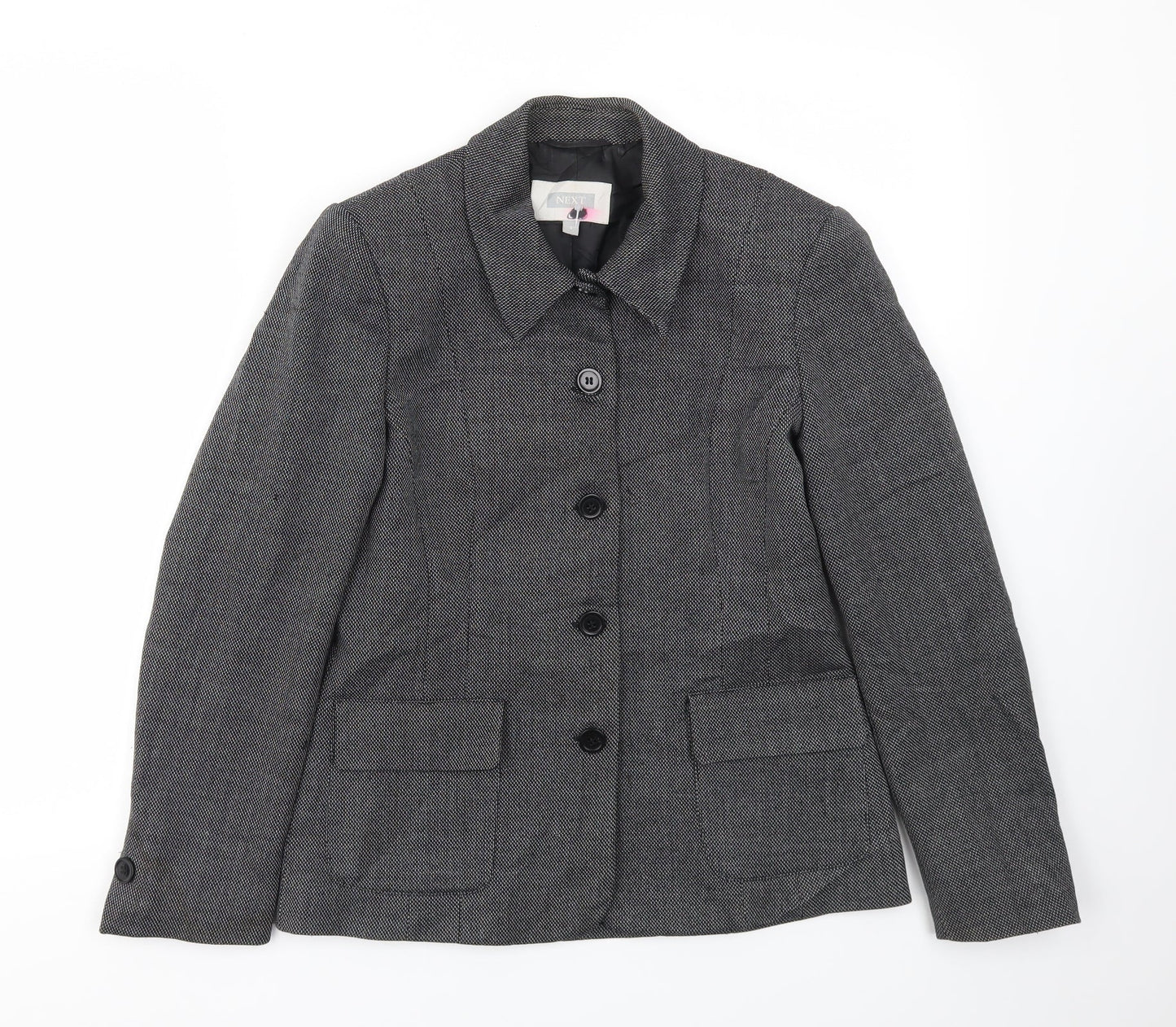 NEXT Womens Grey   Jacket Blazer Size 8