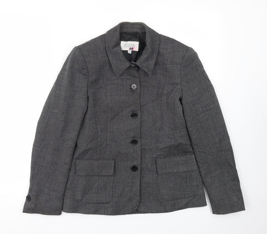 NEXT Womens Grey   Jacket Blazer Size 8