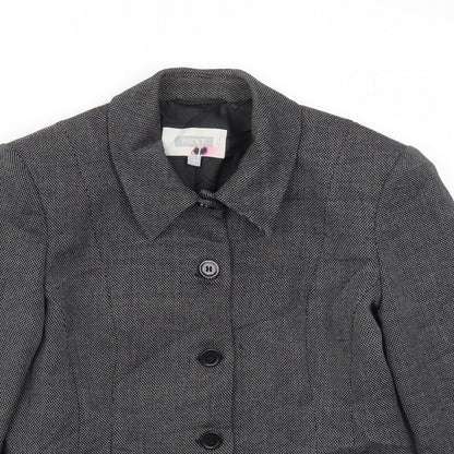 NEXT Womens Grey   Jacket Blazer Size 8