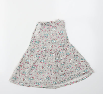 Primark Girls Multicoloured Animal Print  Fit & Flare  Size 2-3 Years