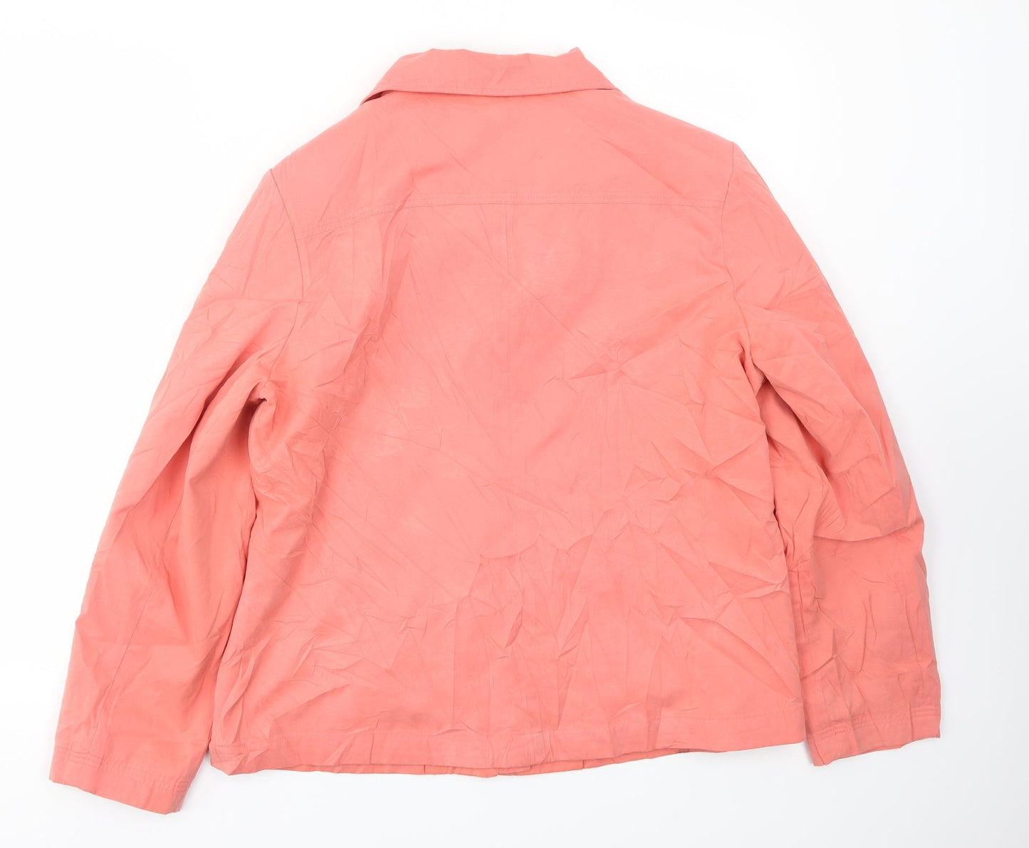 DASH Womens Pink   Jacket Coat Size 16