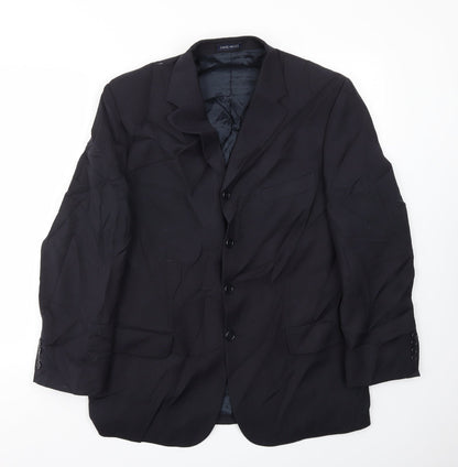 DM Mens Blue   Jacket Blazer Size 42