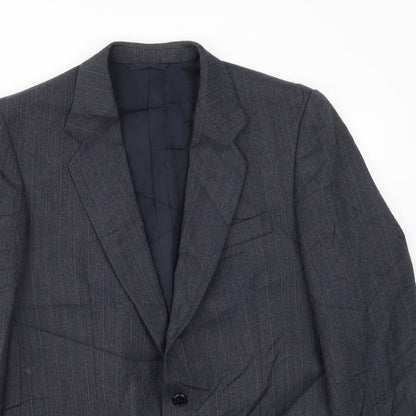 Preworn Mens Blue   Jacket Blazer Size 40