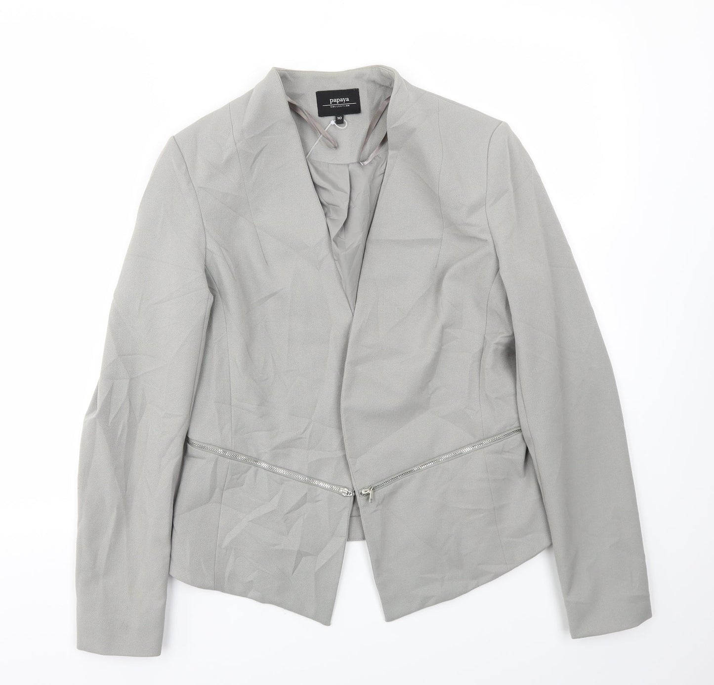 Matalan Womens Grey   Jacket Blazer Size 10