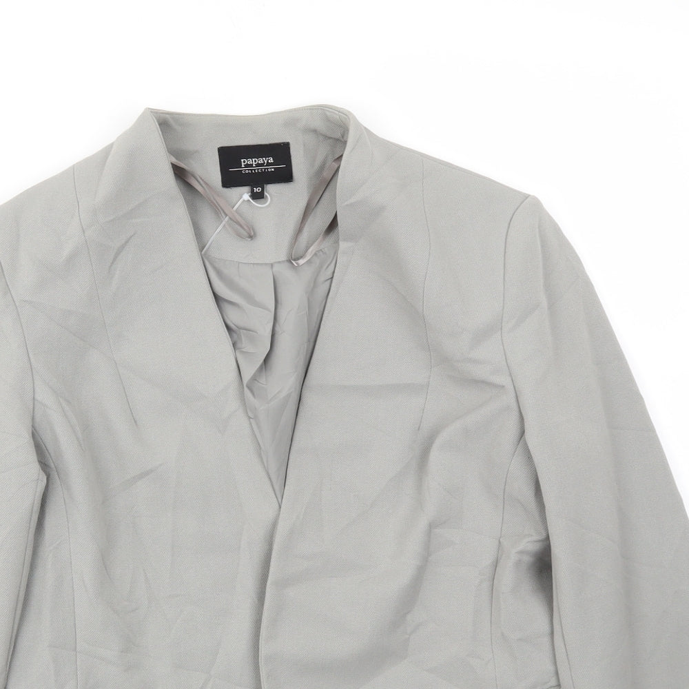 Matalan Womens Grey   Jacket Blazer Size 10