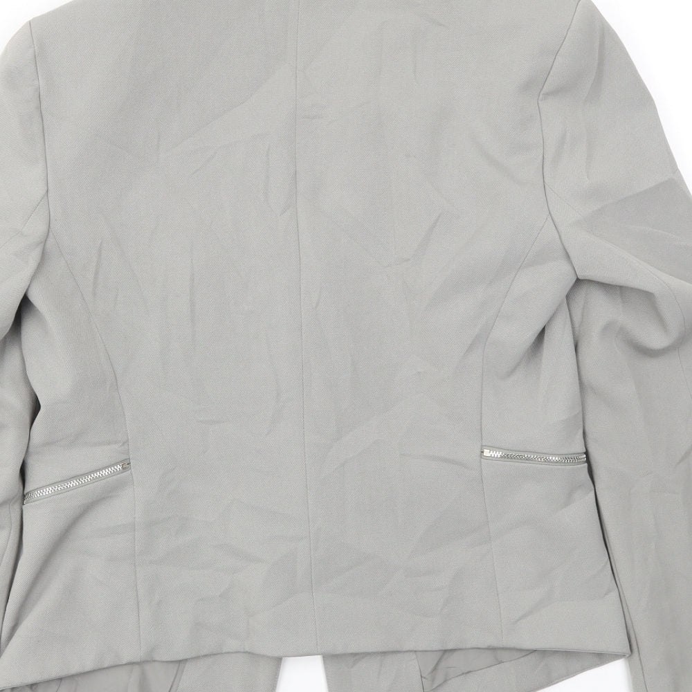 Matalan Womens Grey   Jacket Blazer Size 10