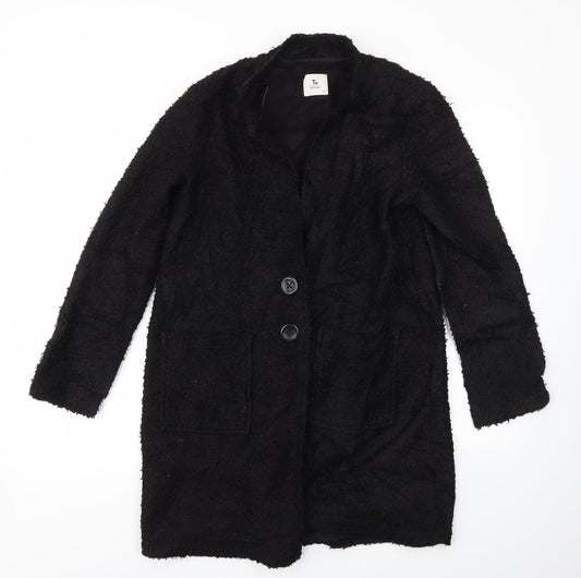 TU Womens Black   Jacket Coat Size 8