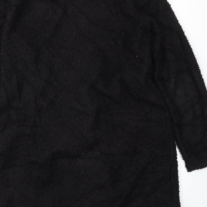 TU Womens Black   Jacket Coat Size 8