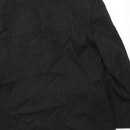 Mens UK Size 40 Taylor & Reece Regular Black Suit Jacket