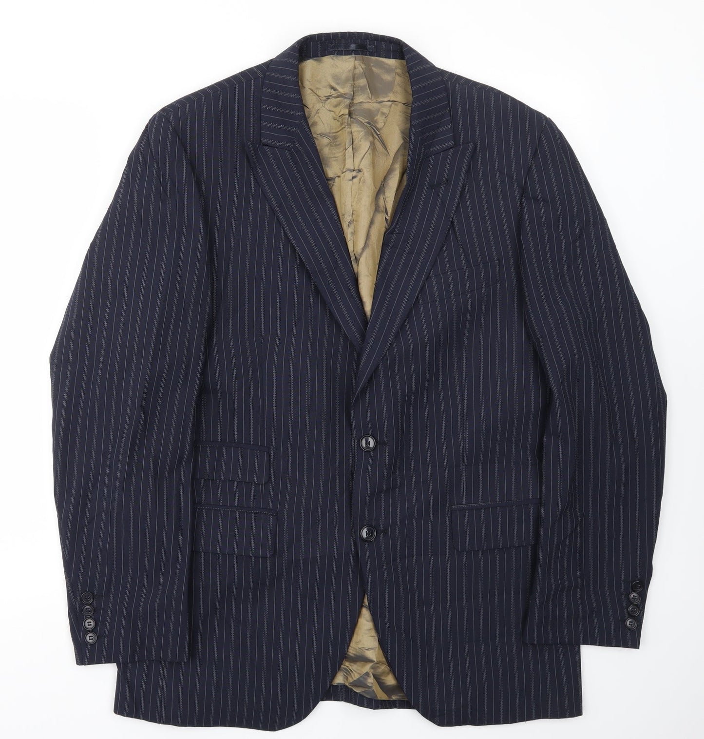 Mens UK Size 40 Taylor & Reece Regular Blue Suit Jacket
