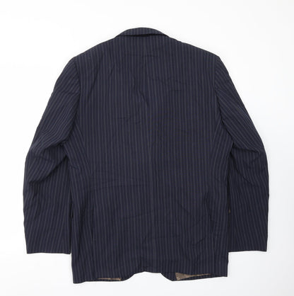 Mens UK Size 40 Taylor & Reece Regular Blue Suit Jacket
