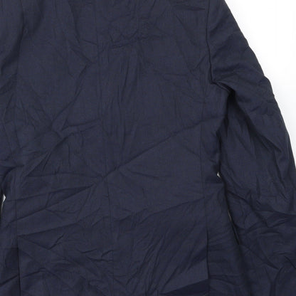 Mens UK Size 34 M&S Regular Blue Suit Jacket