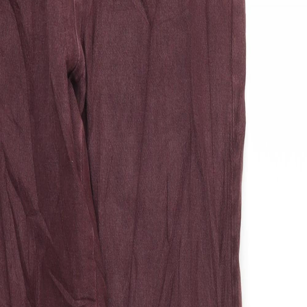 George Womens Red   Straight Jeans Size 28 L31 in