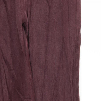 George Womens Red   Straight Jeans Size 28 L31 in