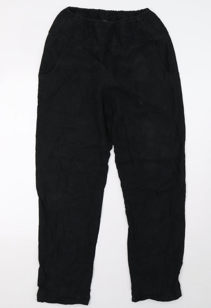 Only Womens Black   Trousers  Size S L32 in