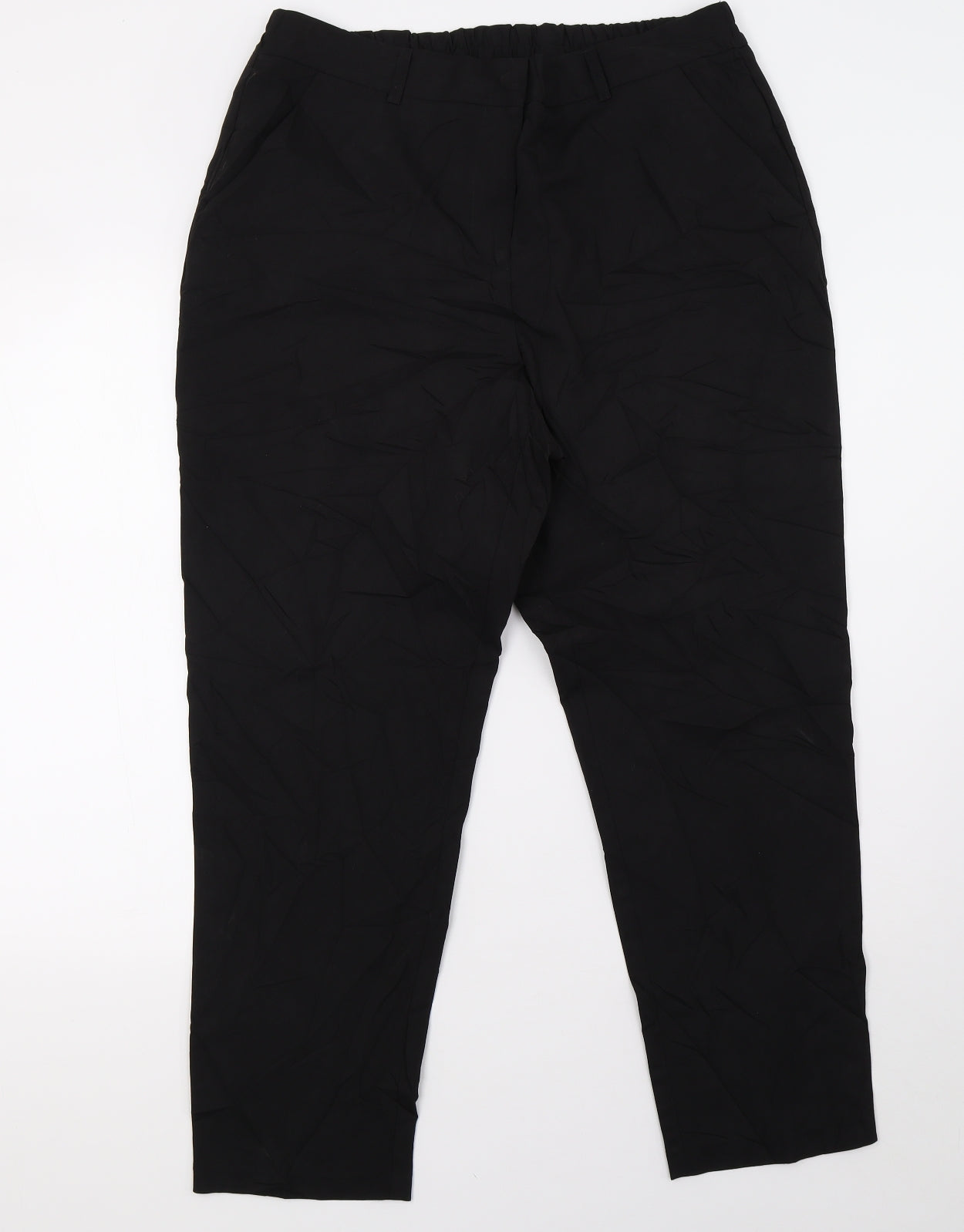 Womens UK Size 14 Dorothy Perkins Regular Fit  Black Trousers