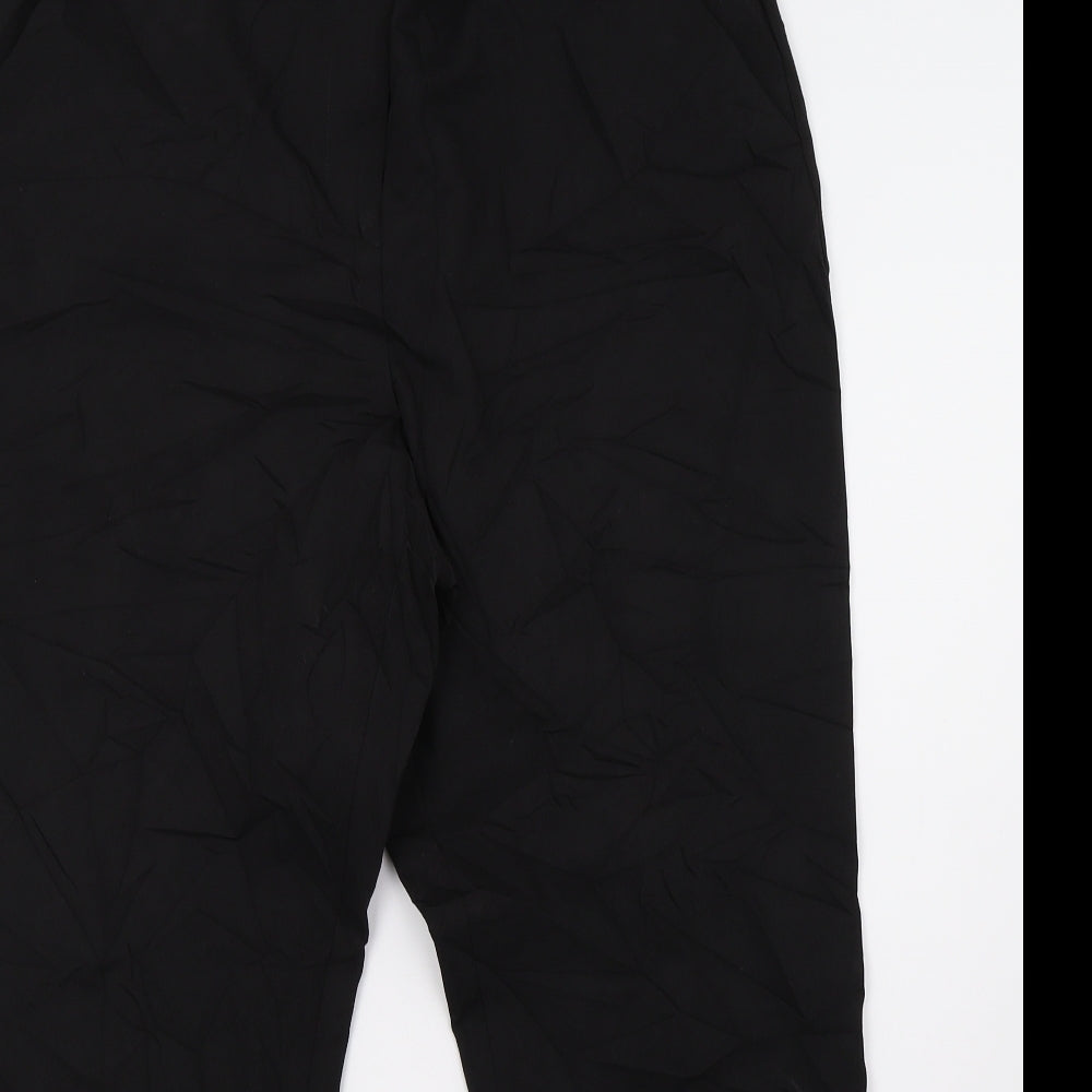Womens UK Size 14 Dorothy Perkins Regular Fit  Black Trousers