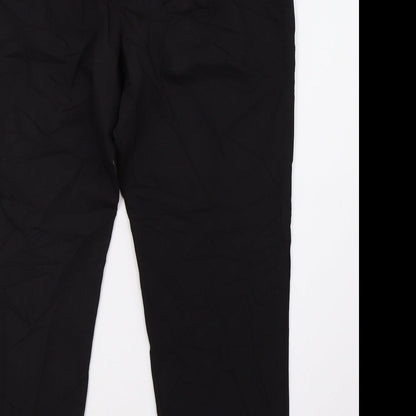 Womens UK Size 14 Dorothy Perkins Regular Fit  Black Trousers