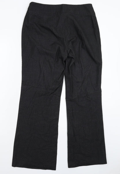 Womens UK Size 32 in Marks and Spencer Regular Fit  Black Trousers