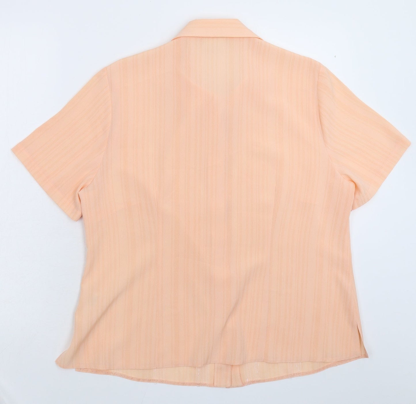 Womens UK Size 16 Fosby Pink Basic Button-Up