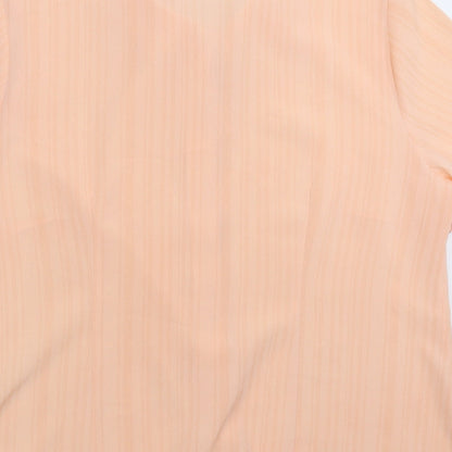 Womens UK Size 16 Fosby Pink Basic Button-Up