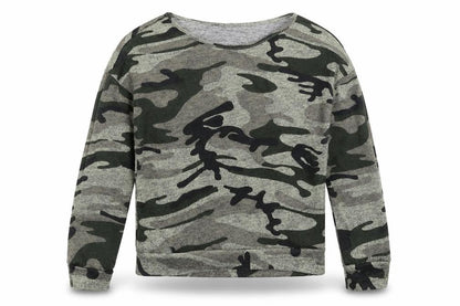 New Look Girls Multicoloured Camouflage  Pullover Jumper Size 10-11 Years