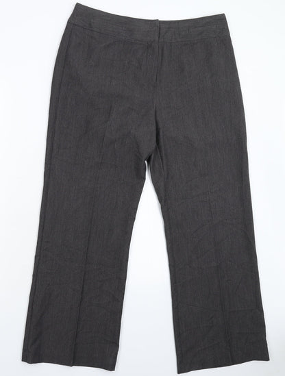 BM Womens Grey   Trousers  Size 34 in L28 in