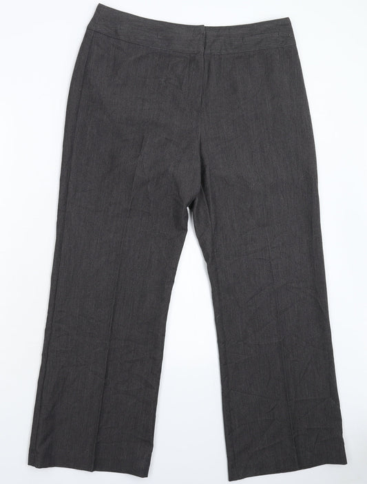 BM Womens Grey   Trousers  Size 34 in L28 in