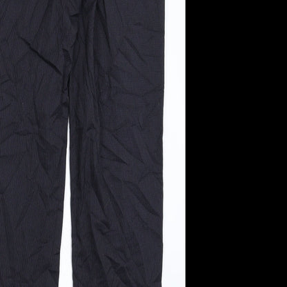 Burton Mens Blue Striped  Dress Pants Trousers Size 32 L30 in