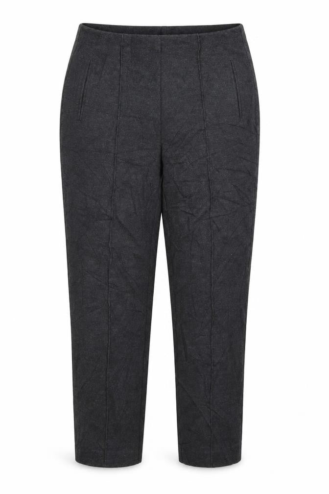 Marks & Spencer Womens Grey   Carrot Trousers Size 12 L25 in