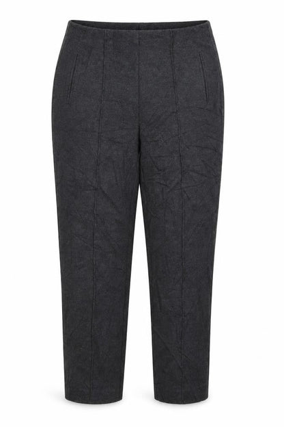 Marks & Spencer Womens Grey   Carrot Trousers Size 12 L25 in
