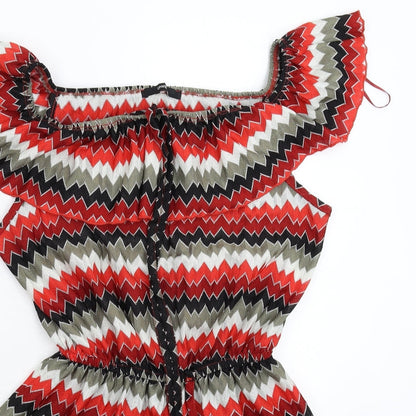 George Womens Multicoloured Geometric  Mini  Size L