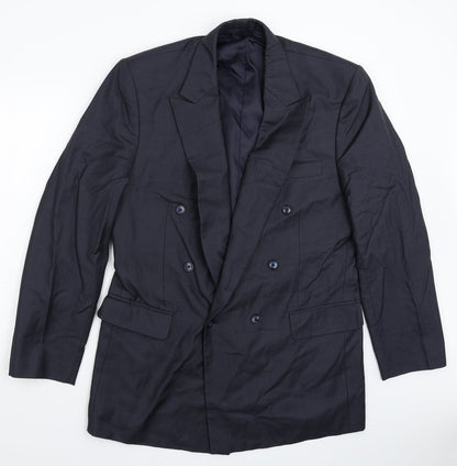 Ash Samtani Mens Blue   Jacket Suit Jacket Size 42