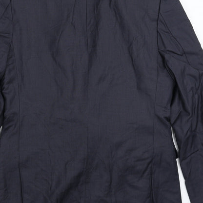 Ash Samtani Mens Blue   Jacket Suit Jacket Size 42
