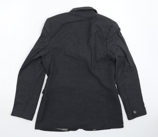 Marks and Spencer Womens Grey   Jacket Suit Jacket Size 10