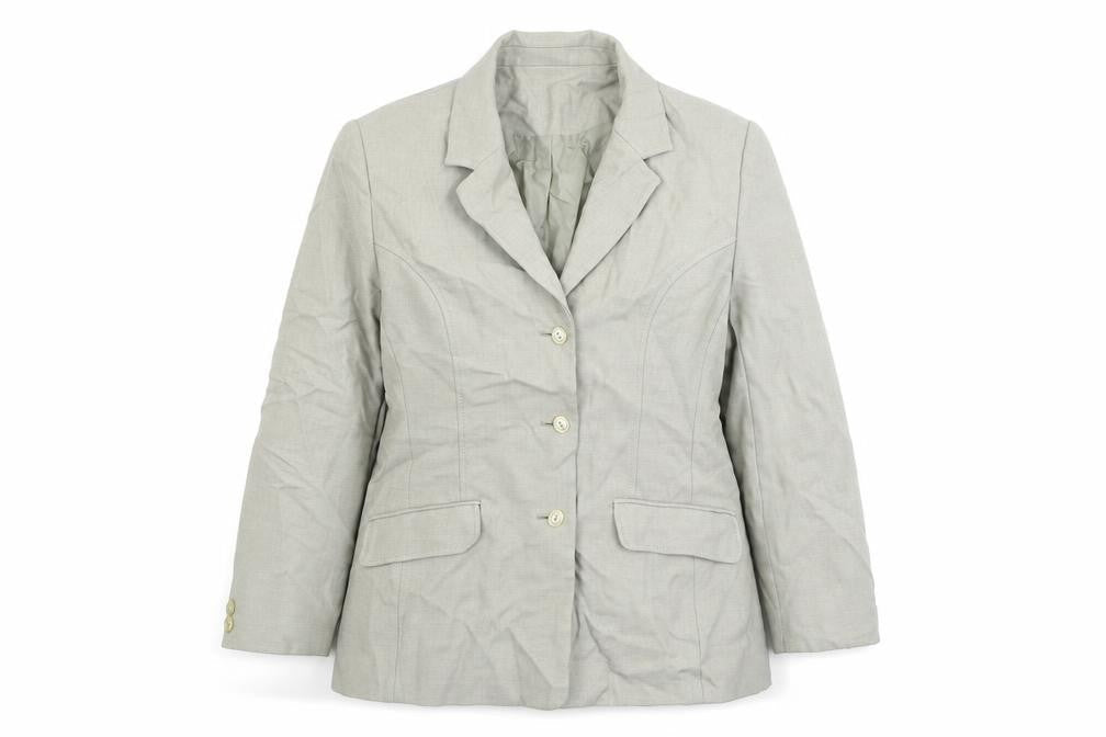 Womens UK Size 16 Preworn Regular Green Suit Jacket