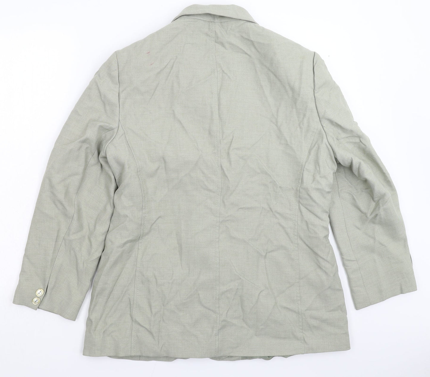 Womens UK Size 16 Preworn Regular Green Suit Jacket