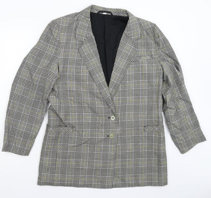 Womens UK Size XL Preworn Regular Grey Suit Jacket