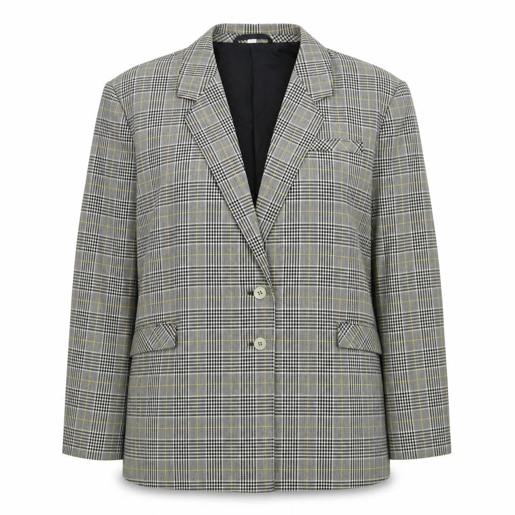 Womens UK Size XL Preworn Regular Grey Suit Jacket