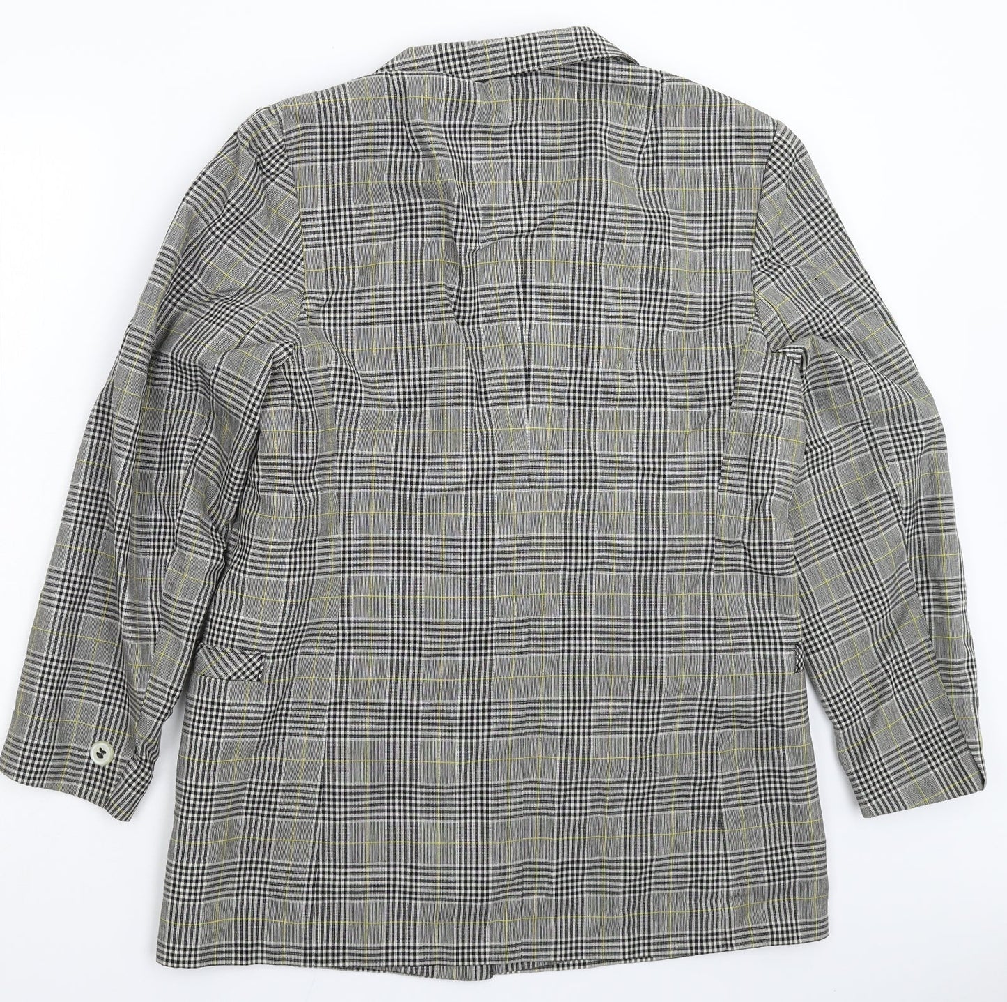 Womens UK Size XL Preworn Regular Grey Suit Jacket