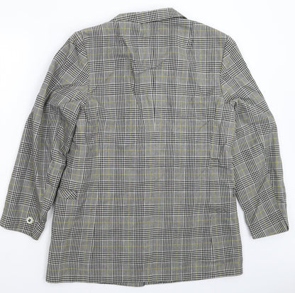 Womens UK Size XL Preworn Regular Grey Suit Jacket