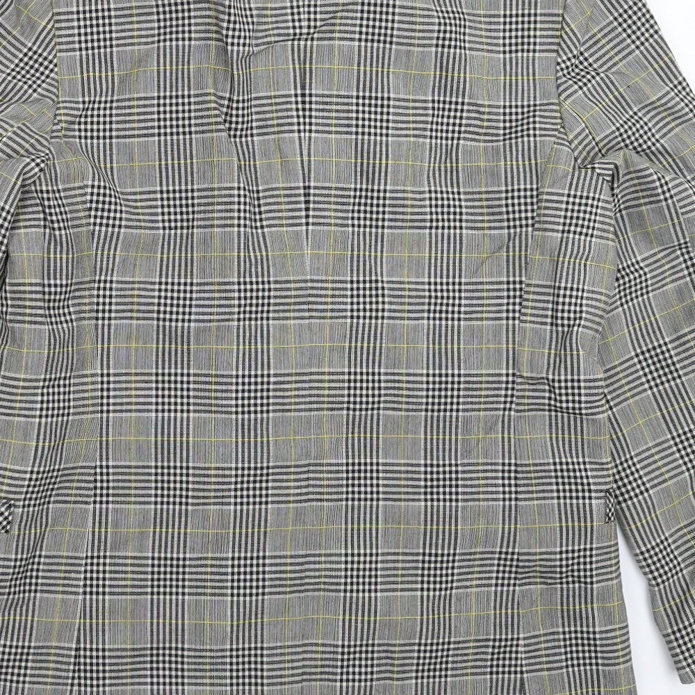 Womens UK Size XL Preworn Regular Grey Suit Jacket