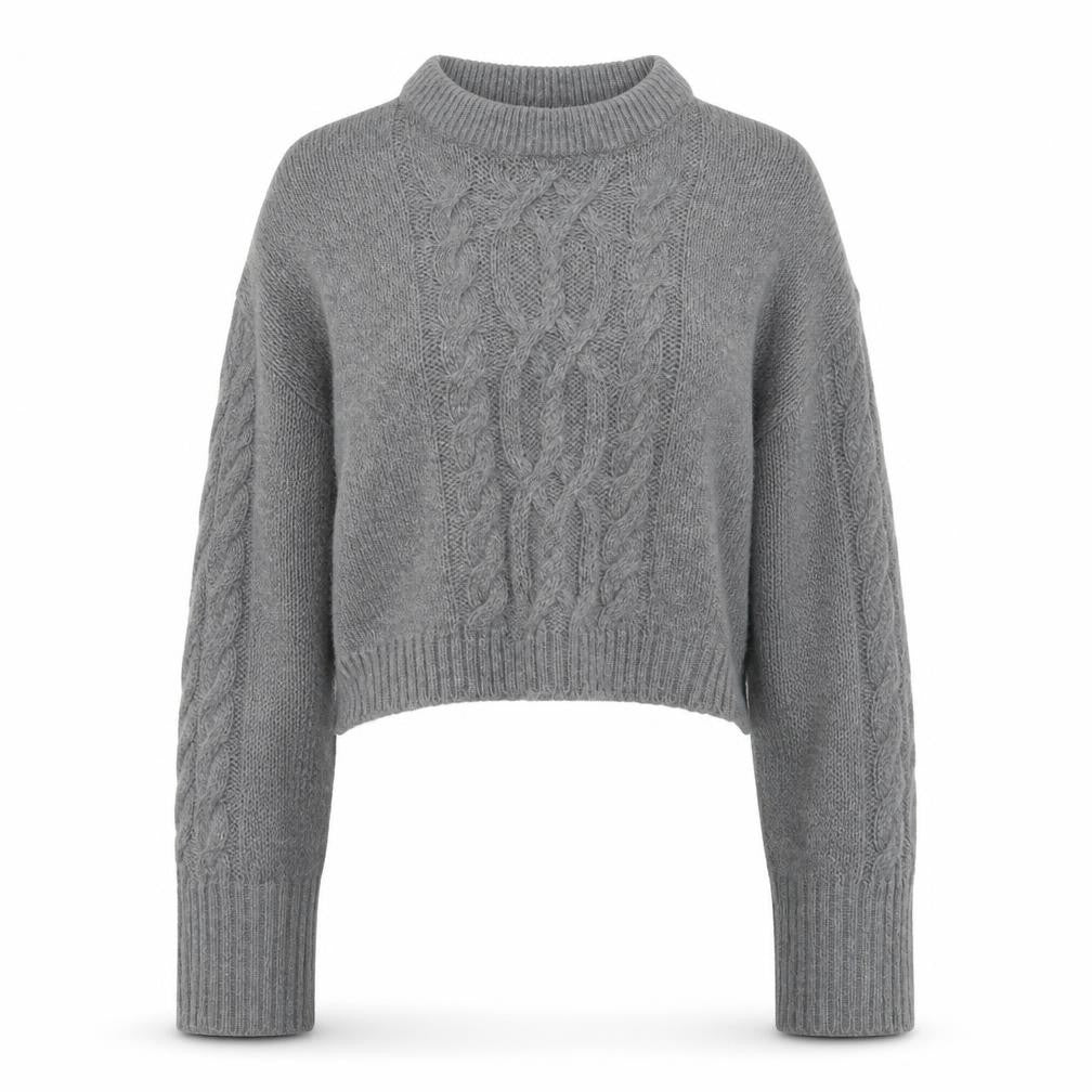 Womens UK Size XS Divided Grey Pullover Jumper