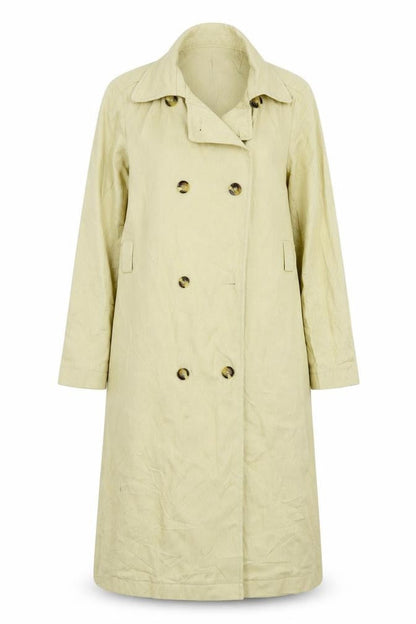 Womens UK Size 8 Marks and Spencer Beige Overcoat