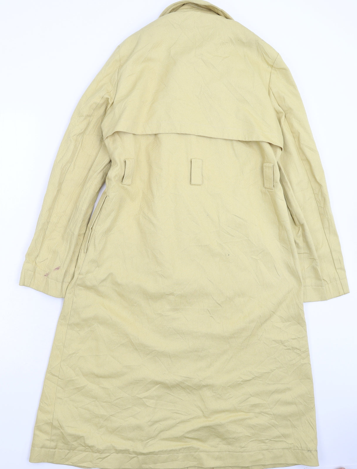 Womens UK Size 8 Marks and Spencer Beige Overcoat