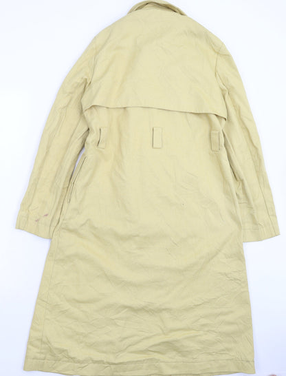 Womens UK Size 8 Marks and Spencer Beige Overcoat