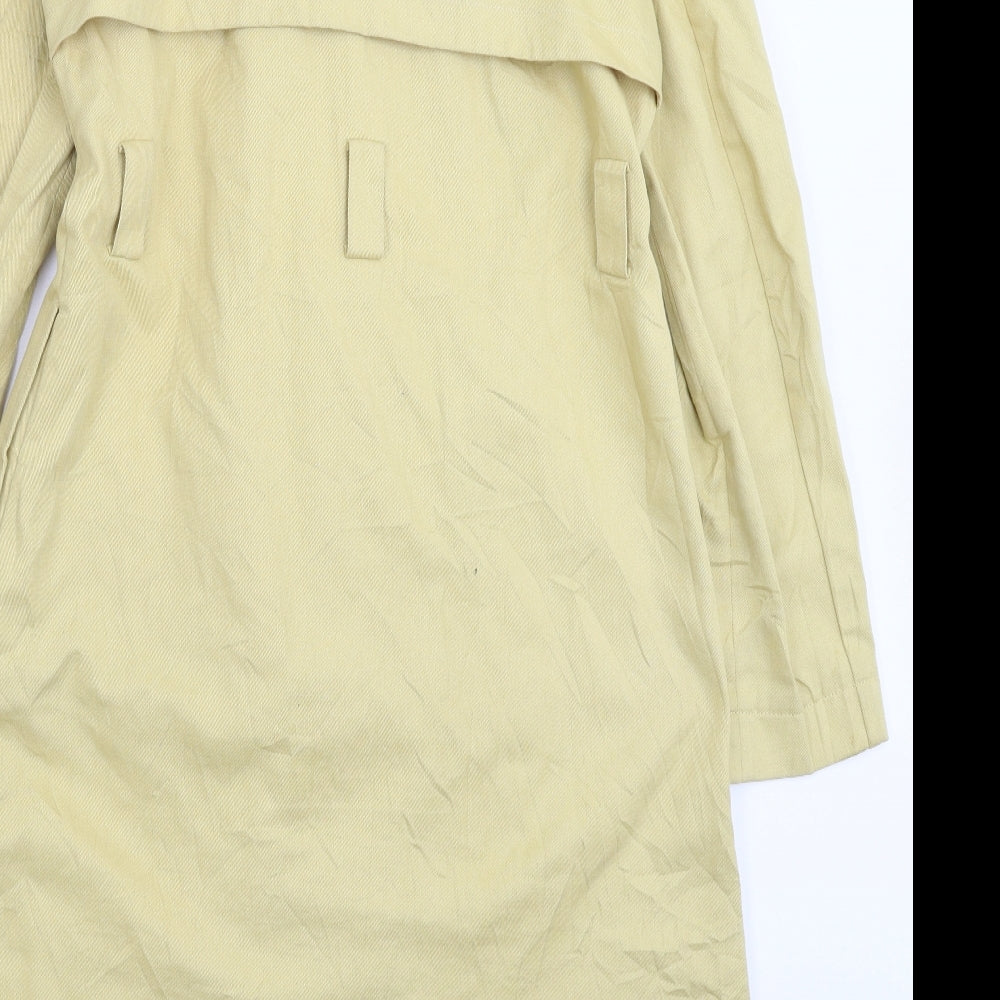Womens UK Size 8 Marks and Spencer Beige Overcoat