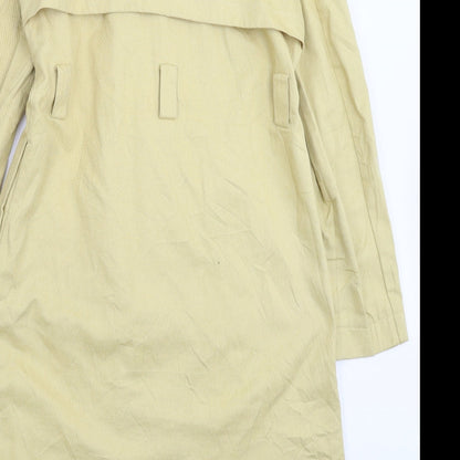 Womens UK Size 8 Marks and Spencer Beige Overcoat